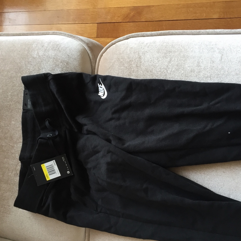Women's Slim Fit Black Joggers - Size S